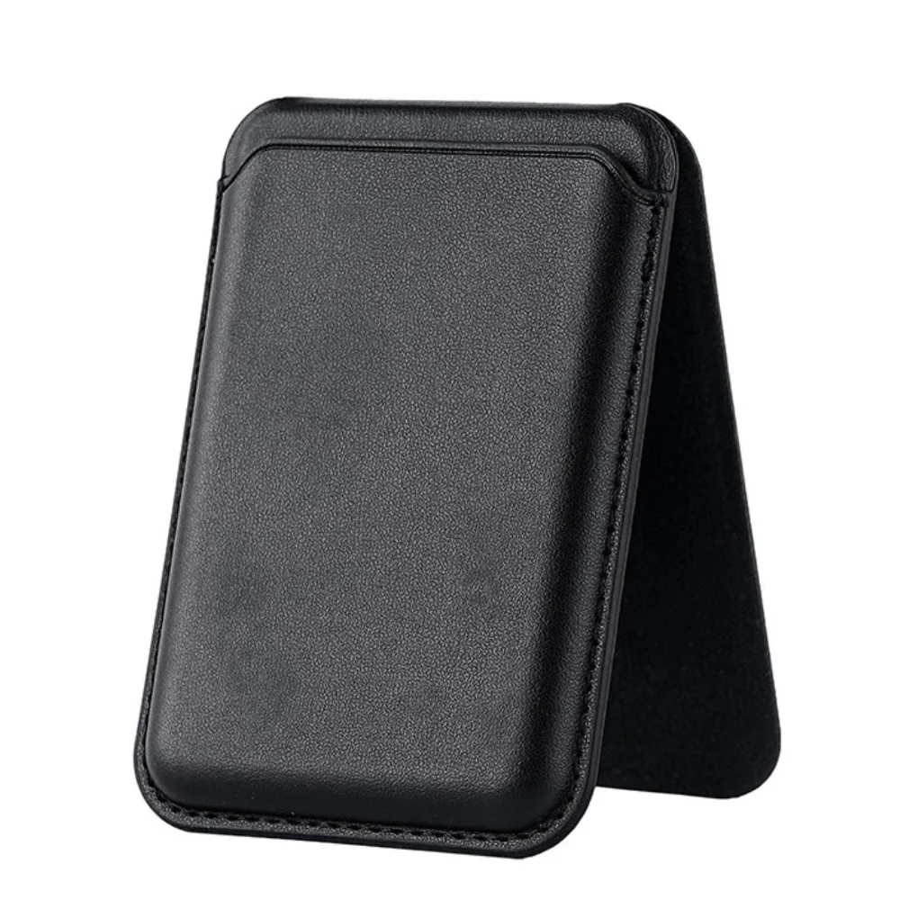Foldable MagSafe PU Leather Stand Wallet with custom logo - image 3