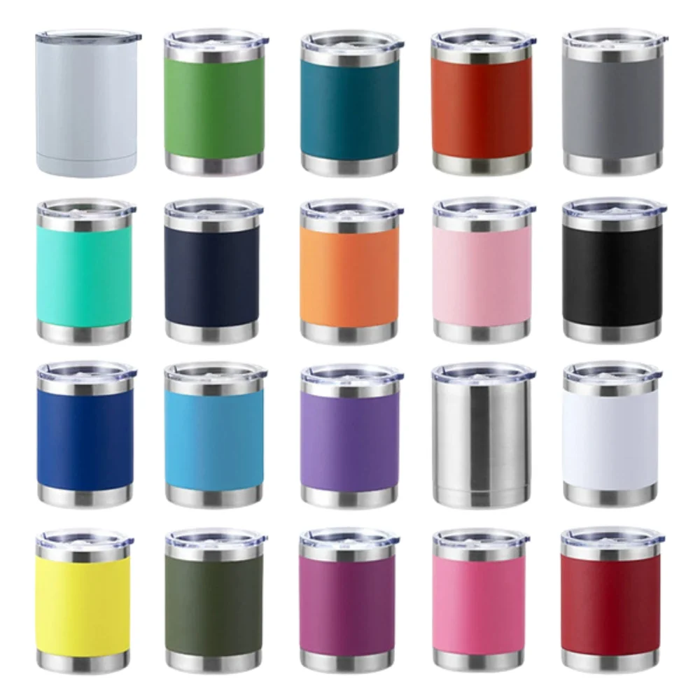 10 oz Stainless Steel Insulated Coffee Mug with Lid with custom logo - image 3