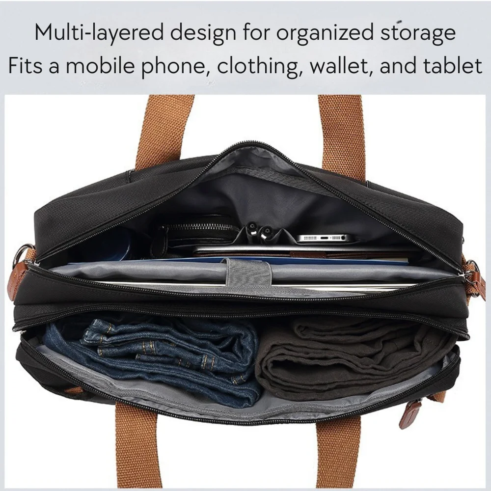 Multifunctional Laptop Bag with custom logo - image 3