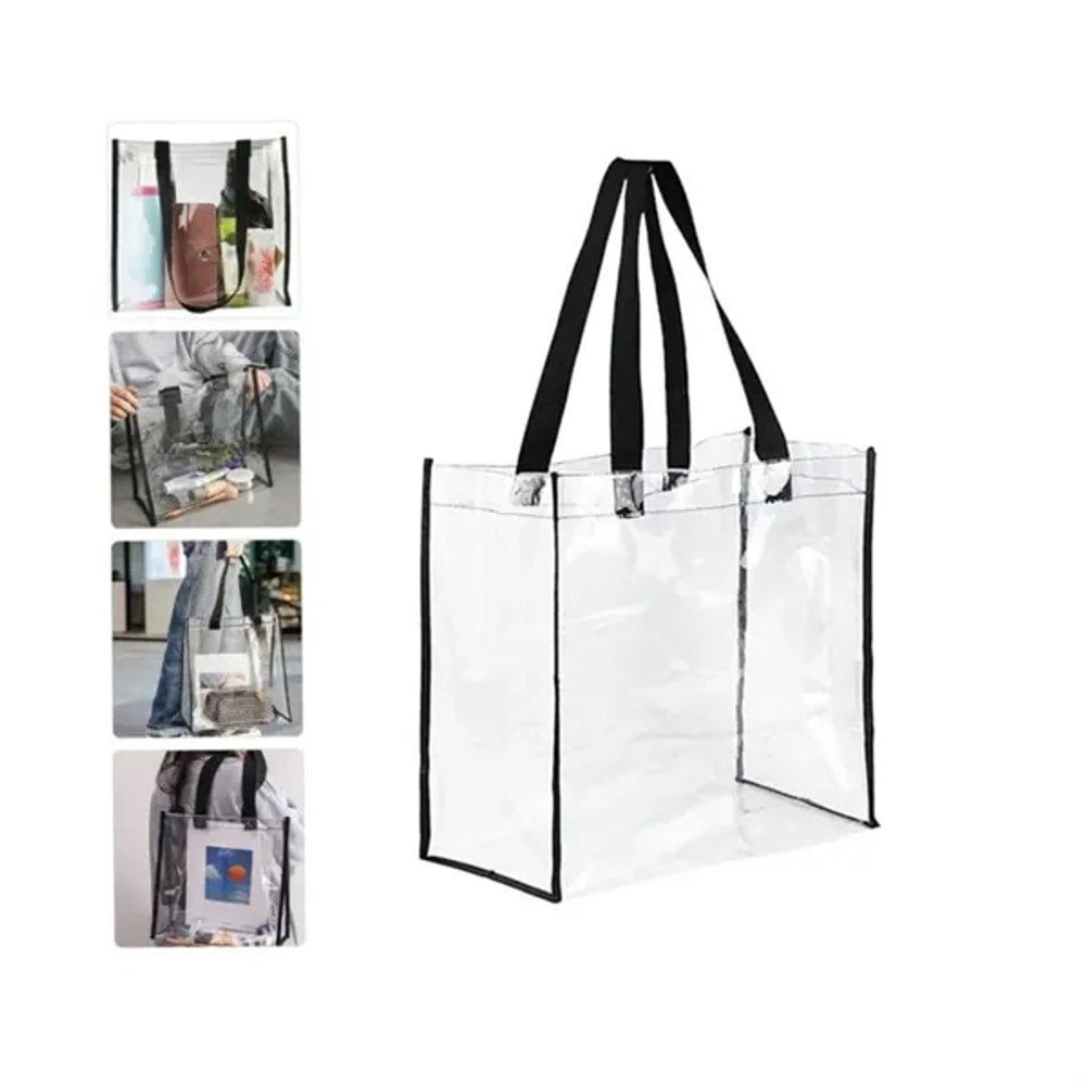 Waterproof PVC Tote Bag with custom logo - image 4