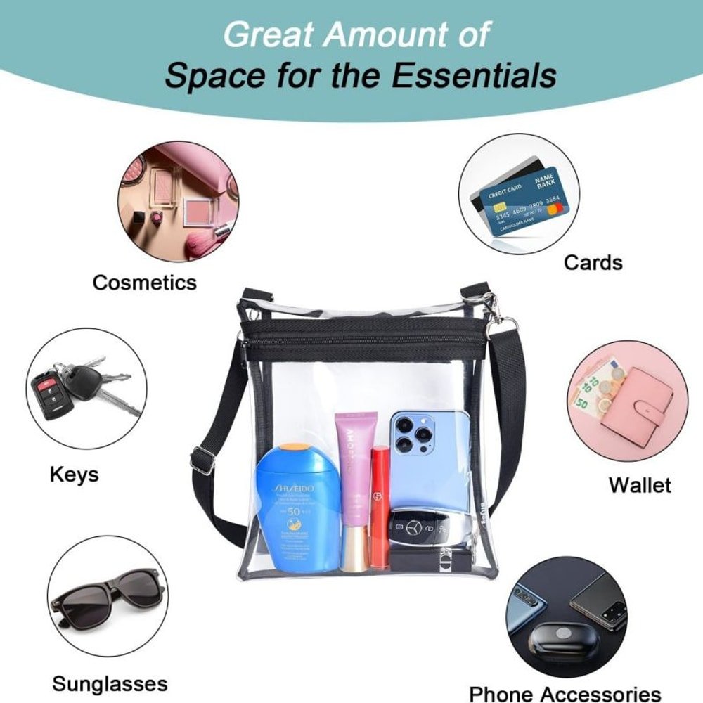 Clear Bag with custom logo - image 4