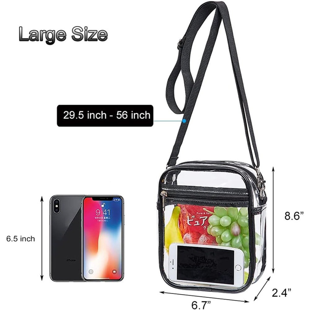 Clear Bag Stadium Approved with custom logo - image 4