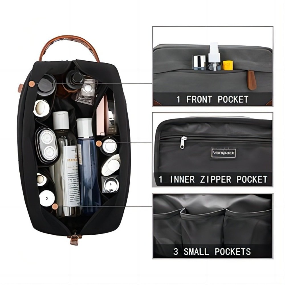 Toiletry Bag Hanging Dopp Kit with custom logo - image 4