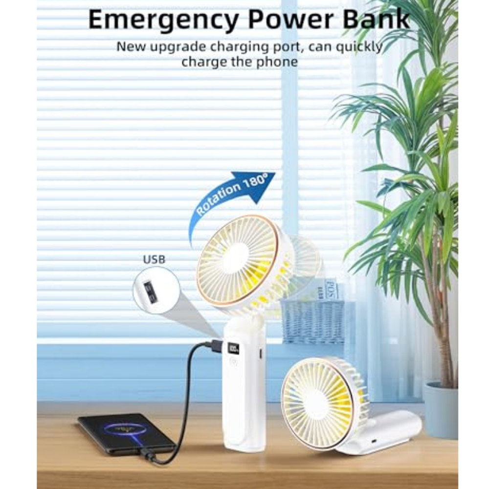 Portable Handheld Fan with custom logo - image 4