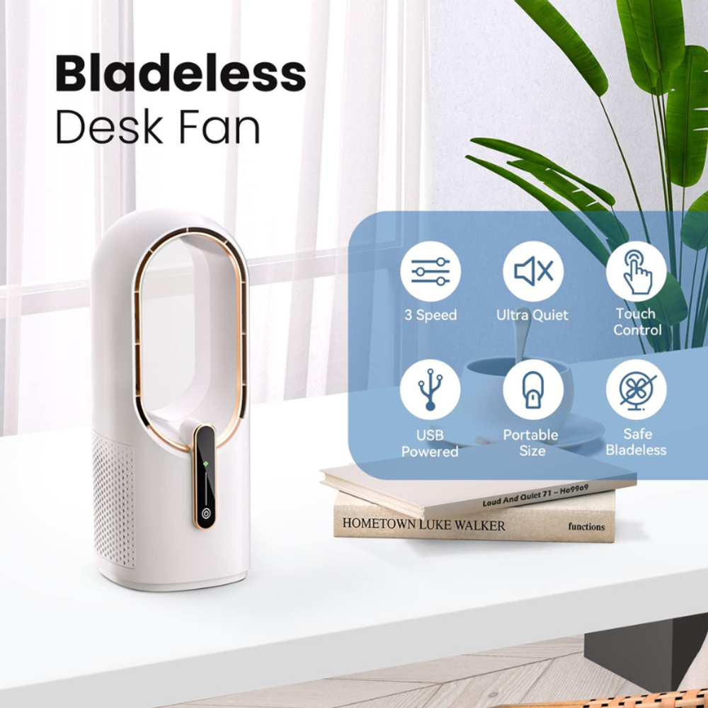 Desk Fan Bladeless with custom logo - image 4
