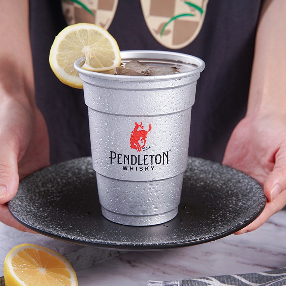 16oz Aluminum Cup Recyclable Party Cups with custom logo - image 4