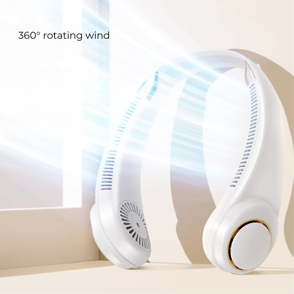 Portable Neck Fan with custom logo - image 3