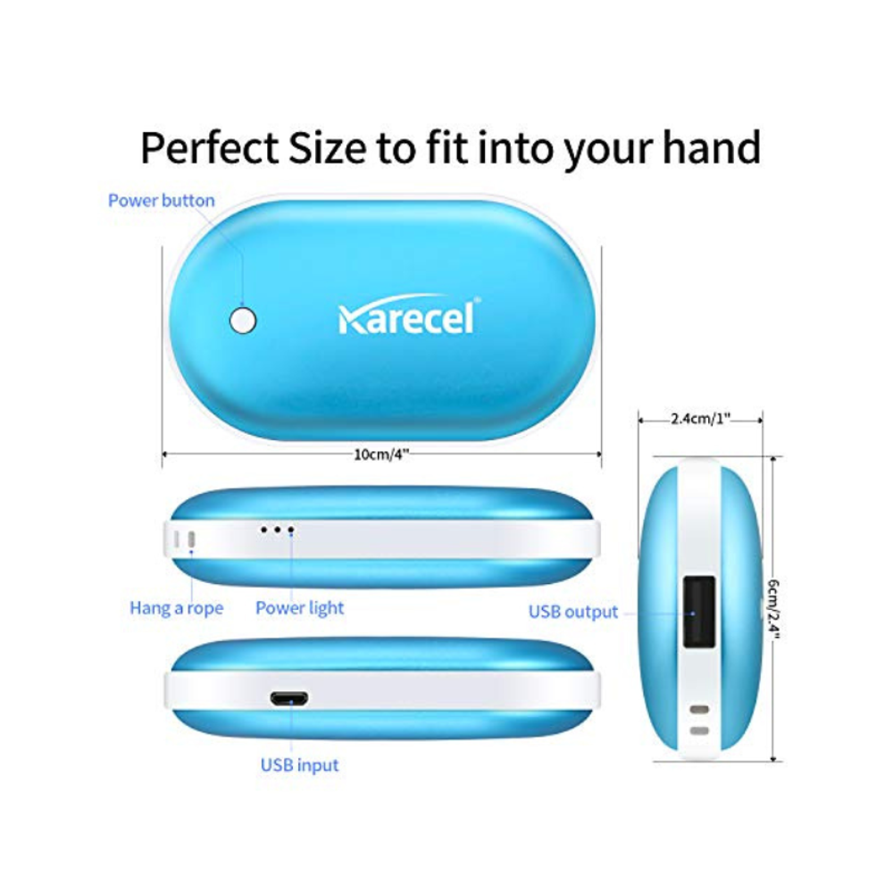 2-in-1 Hand Warmer with 5000 mAh powerbank with custom logo - image 4