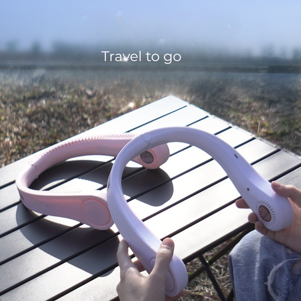 Portable Neck Fan with custom logo - image 4