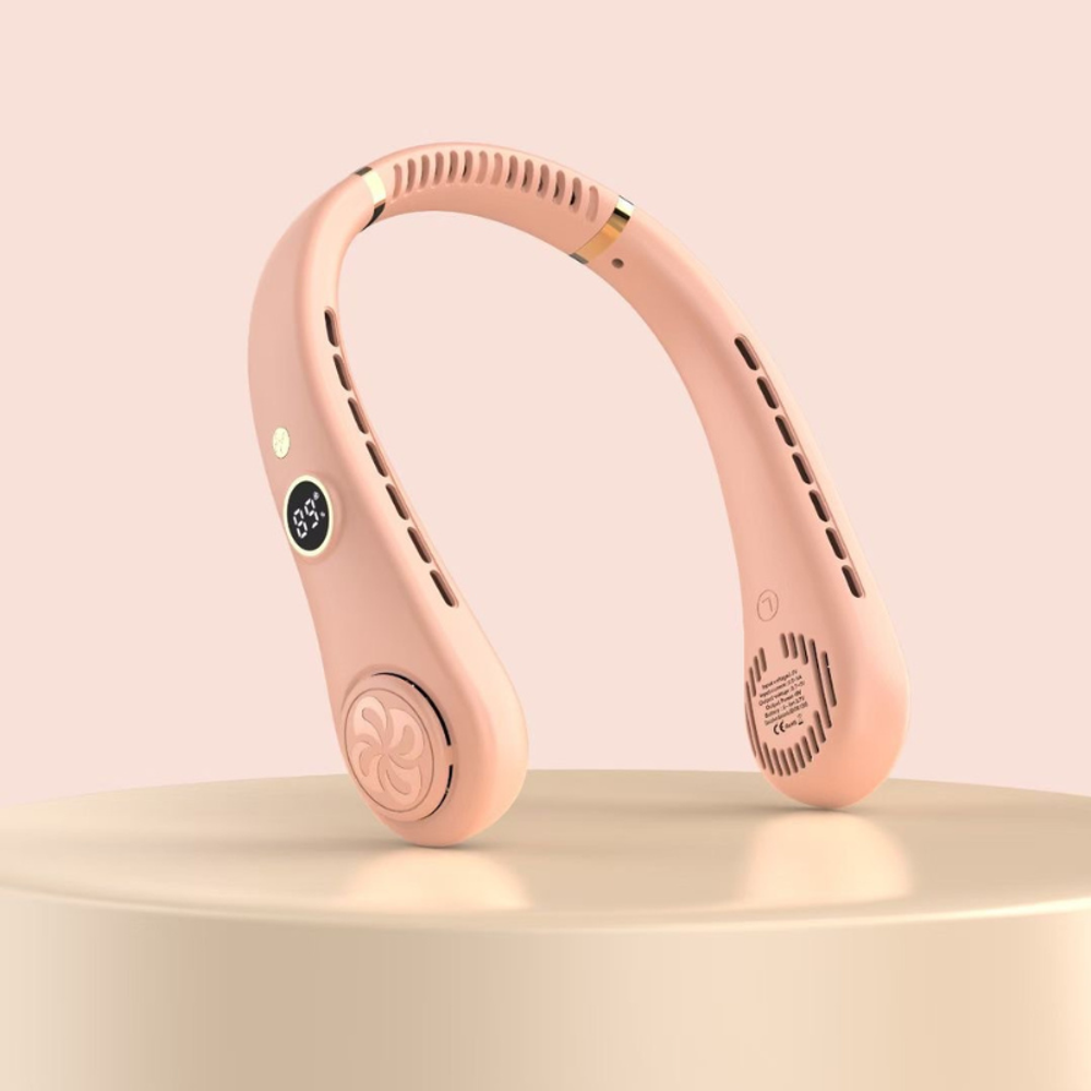 1800 mAh Portable Neck Fan with custom logo - image 4