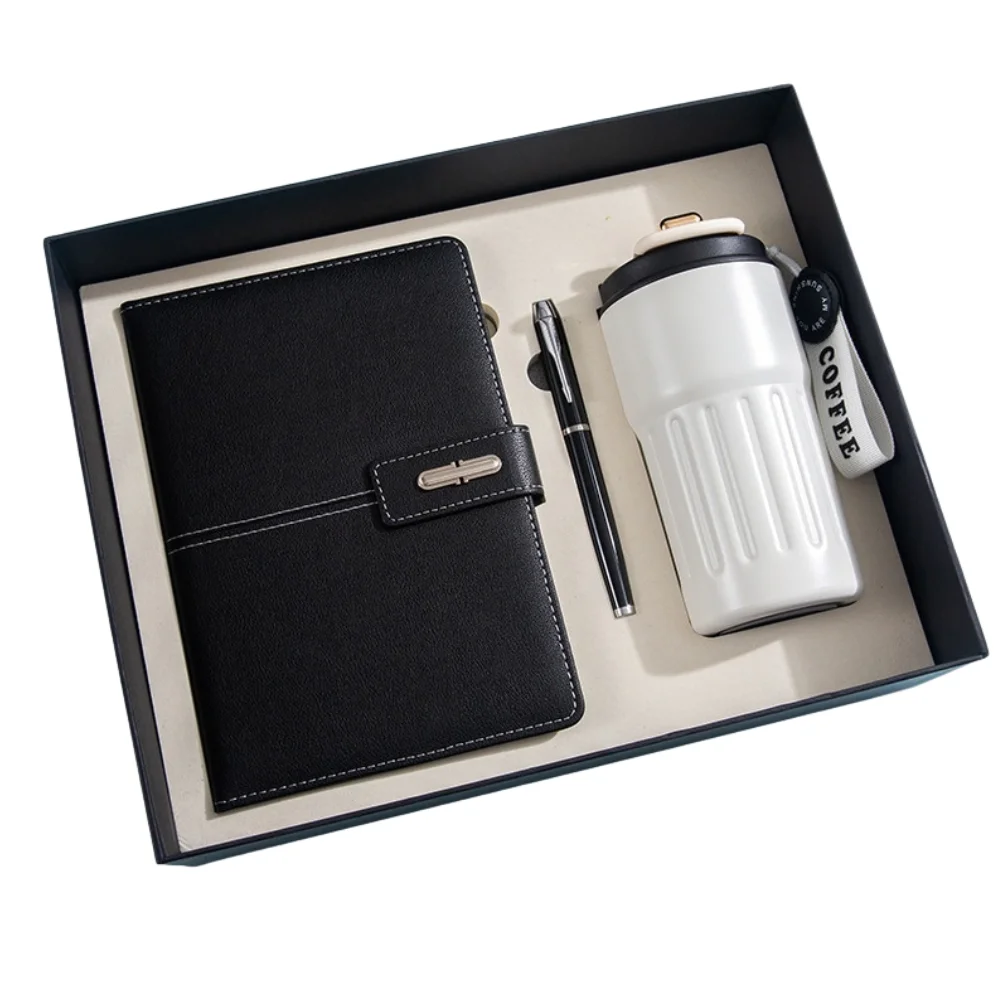 A5 Notebook and Tumbler Gift Box Set with custom logo - image 4