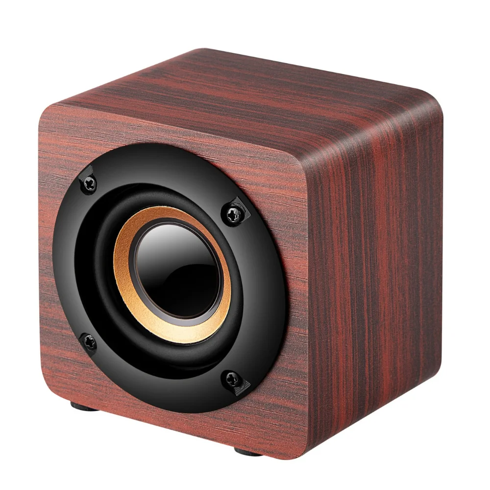 Retro Wooden Wireless Bluetooth Speaker with custom logo - image 4