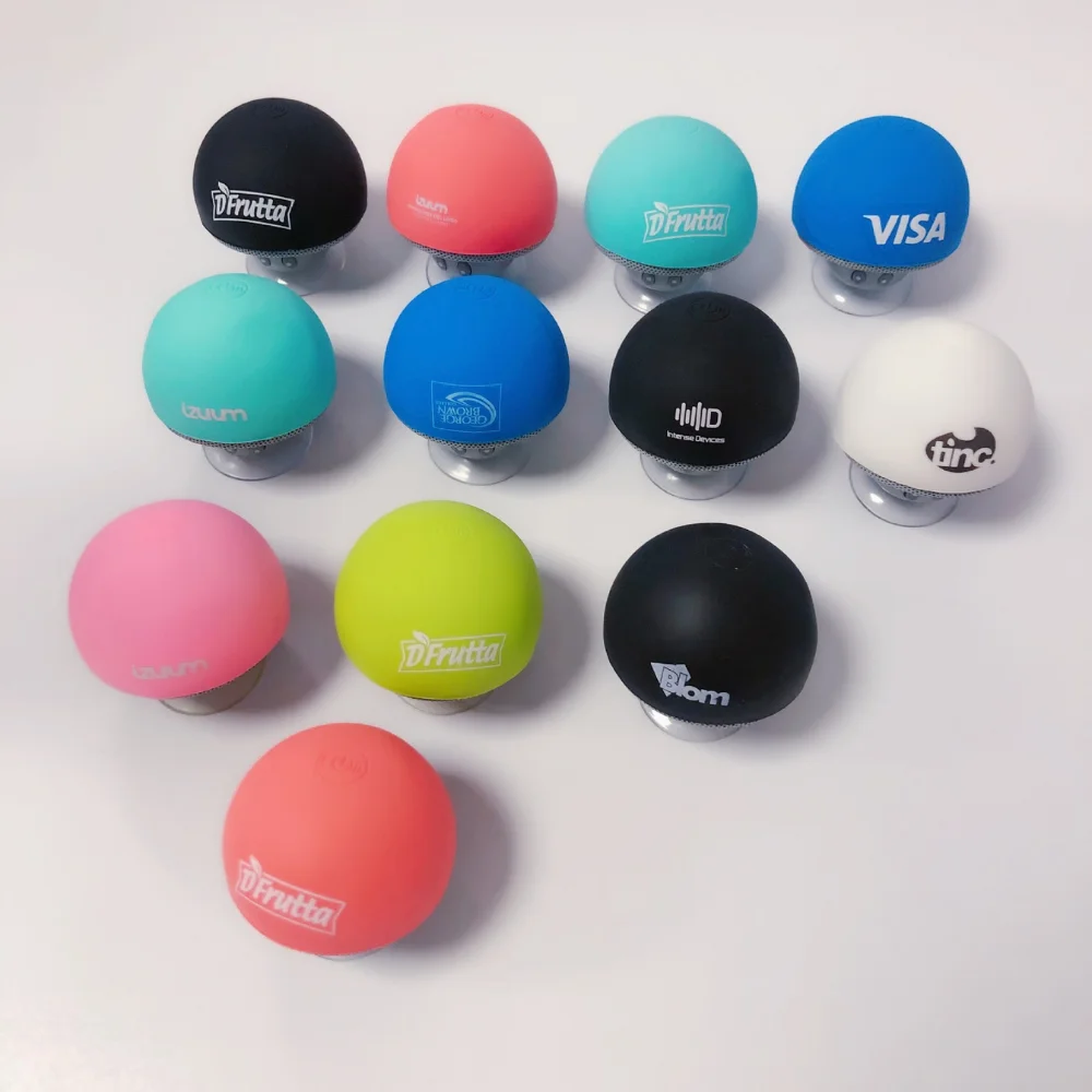 Mini Bluetooth Sucker Speaker Phone Stand with custom logo - image 4