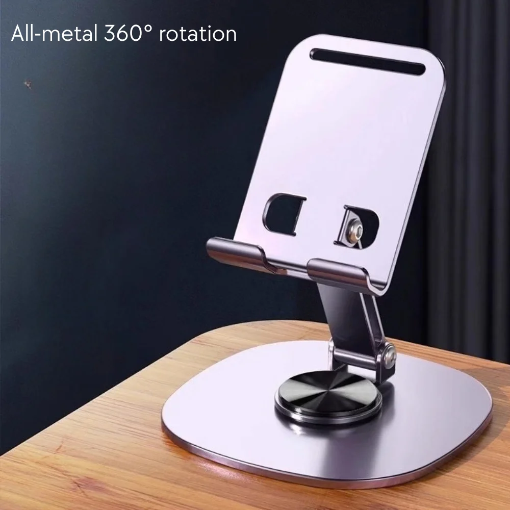 Rotating Foldable Phone Tablet Stand with custom logo - image 4