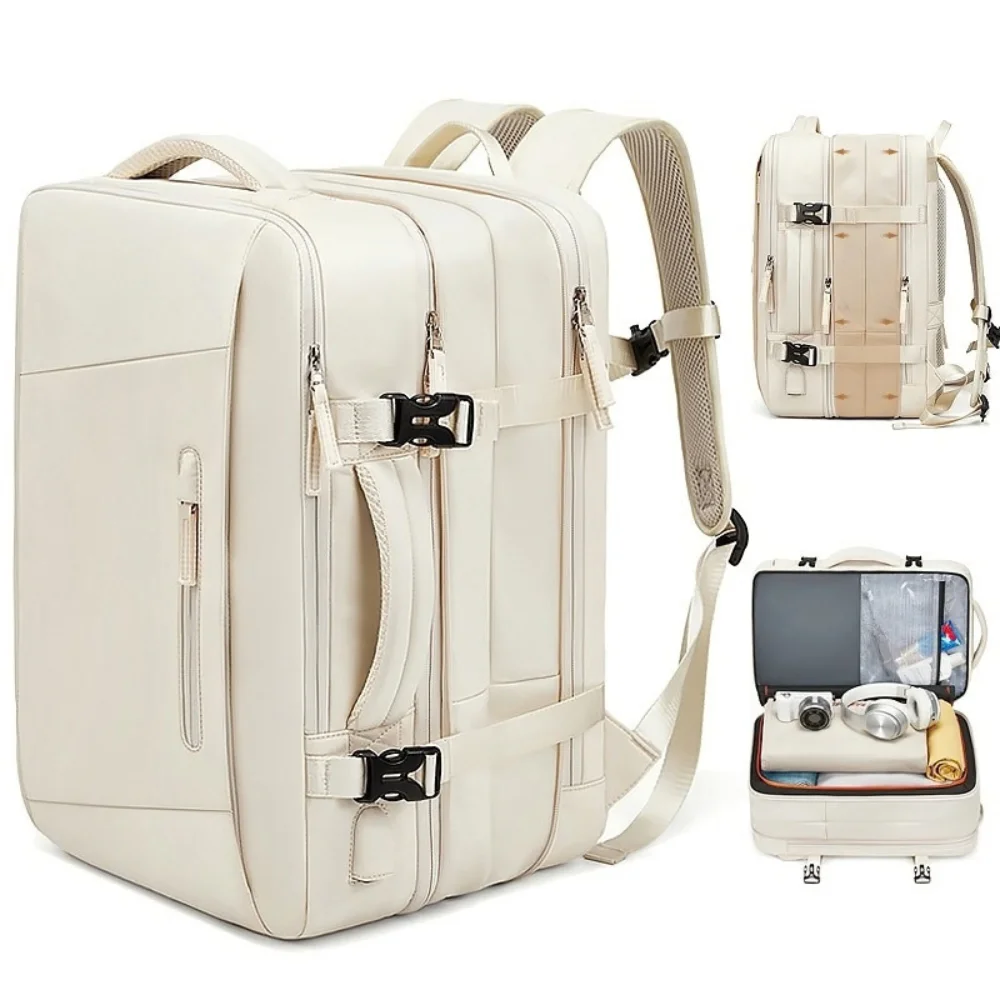 Expandable Travel Carry on Backpack with custom logo - image 4