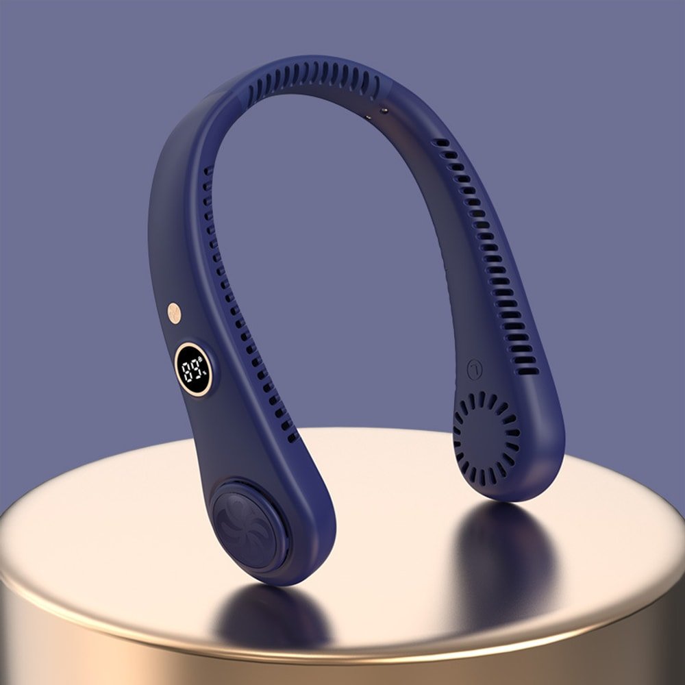 3000 mAh Battery Portable Neck Fan with custom logo - image 6