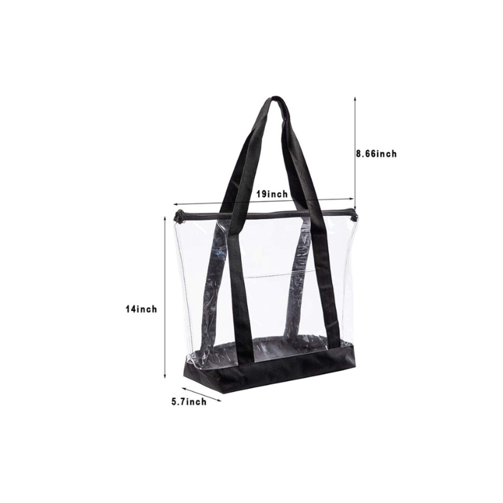 Clear Tote Bags with custom logo - image 5