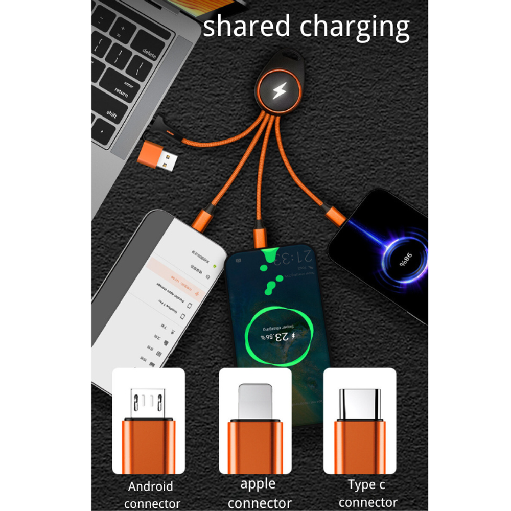 5 in 1 Multi Charging Cable with custom logo - image 5
