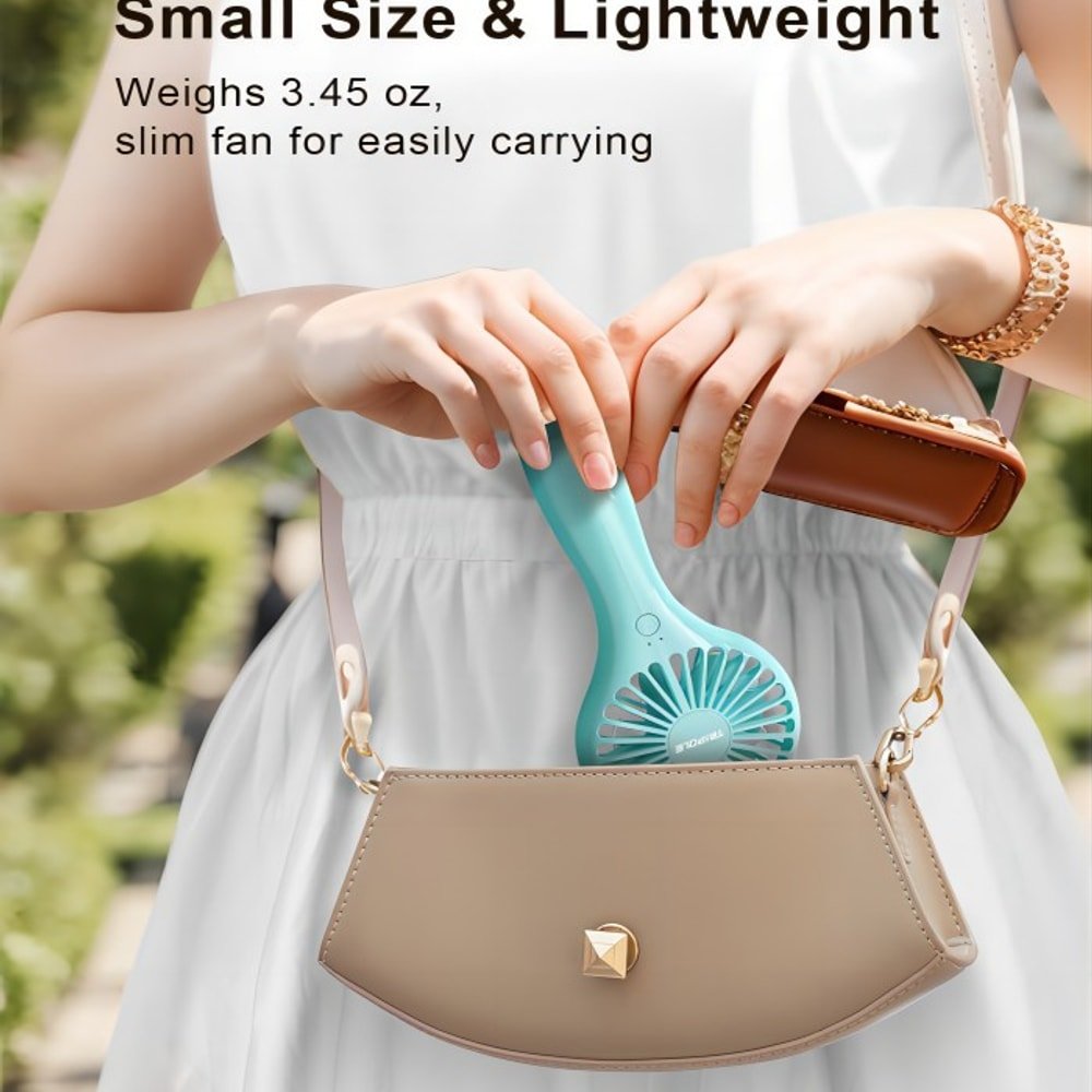 Mini Handheld Fan with custom logo - image 5