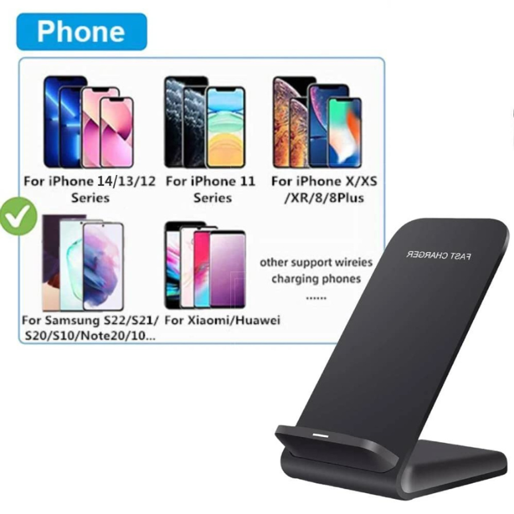 15W Fast Wireless Charging Stand with custom logo - image 5