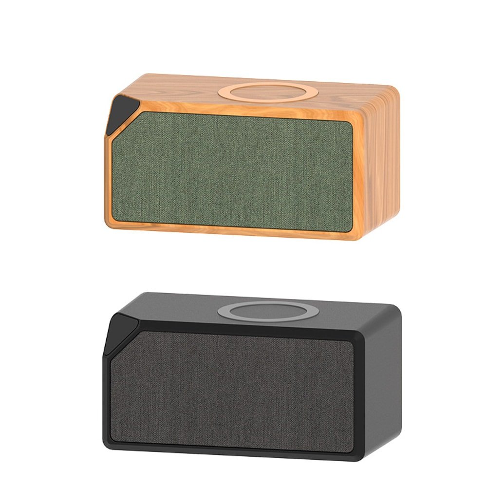 2 in1 Wireless Charger Speaker with custom logo - image 5