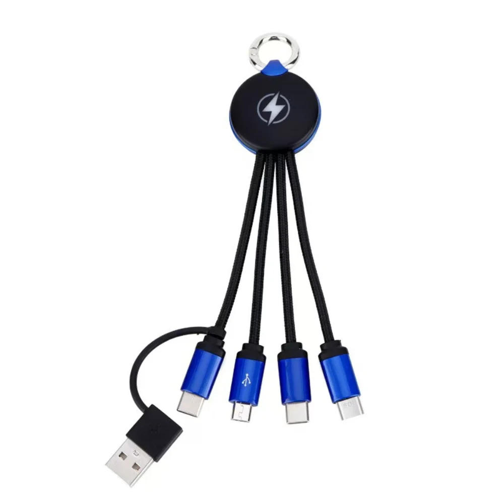 Keychain 5-in-1 Charging Cable with custom logo - image 5