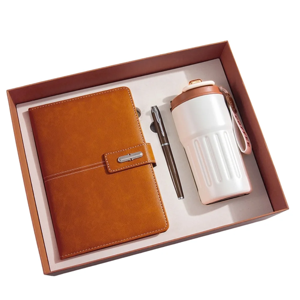 A5 Notebook and Tumbler Gift Box Set with custom logo - image 5
