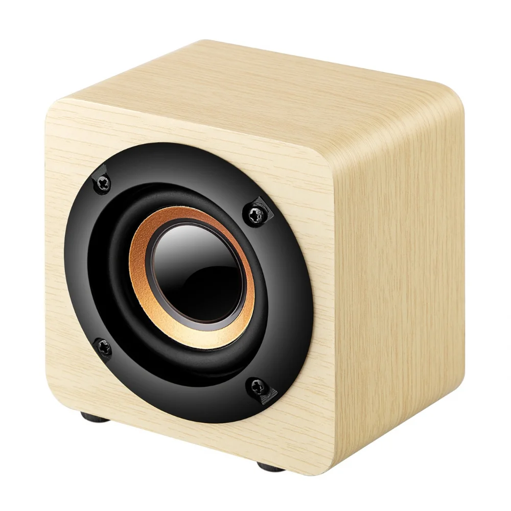 Retro Wooden Wireless Bluetooth Speaker with custom logo - image 5