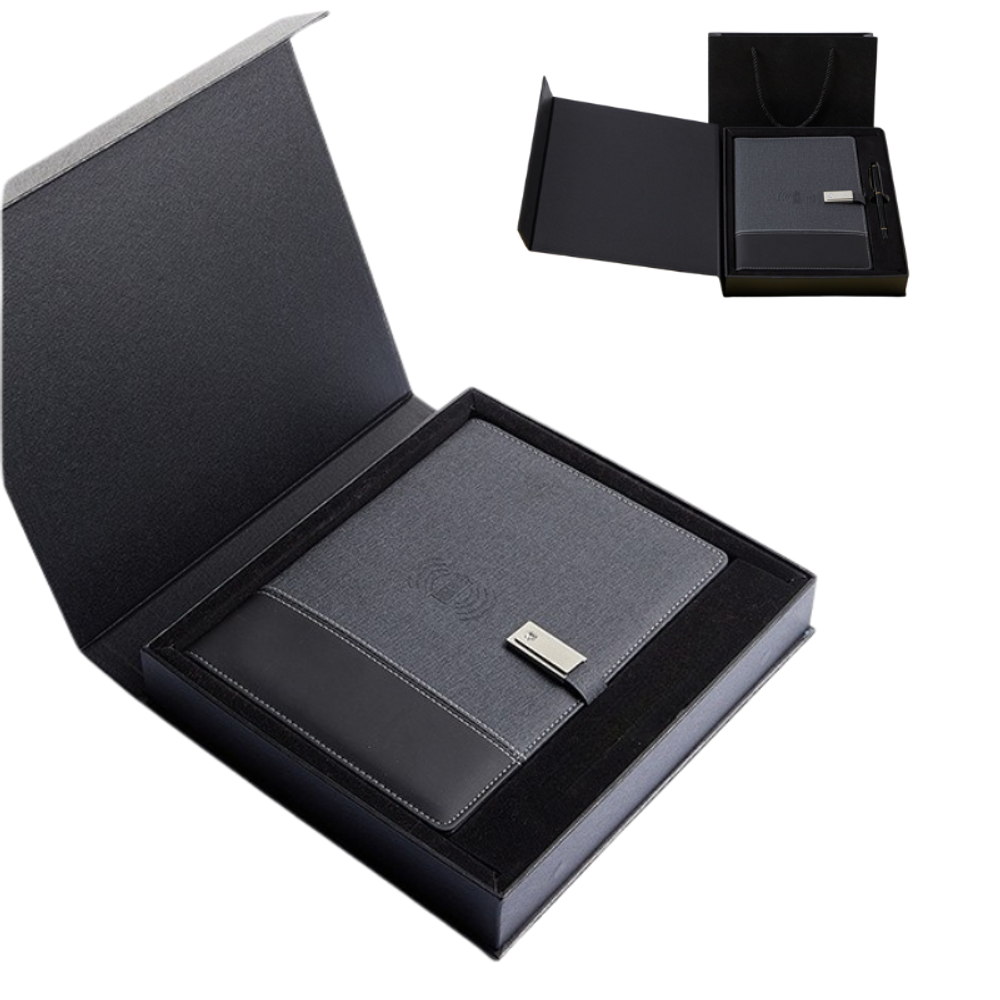Wireless Charging Notebook Power Bank with custom logo - image 5