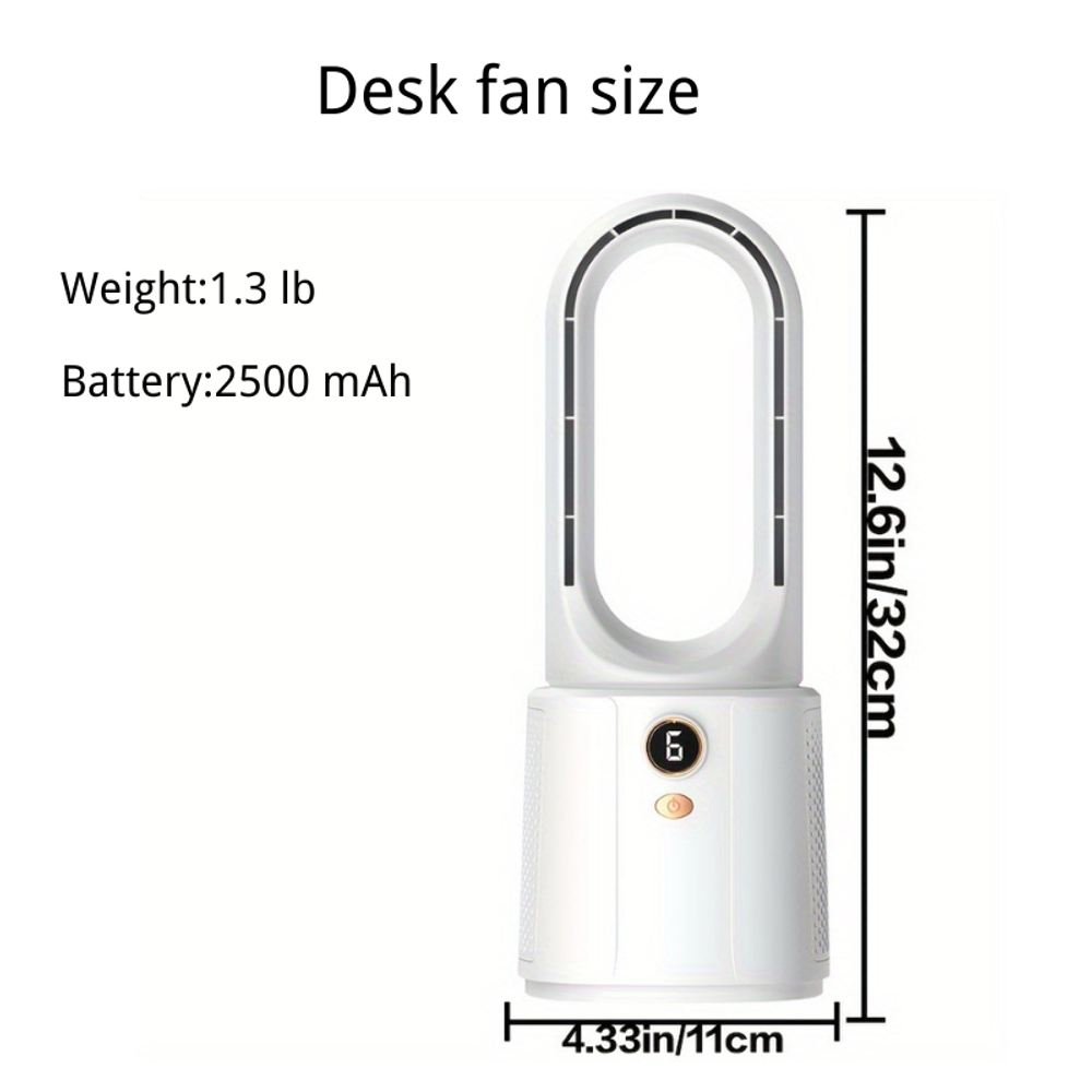 Desk Fan Bladeless with custom logo - image 5