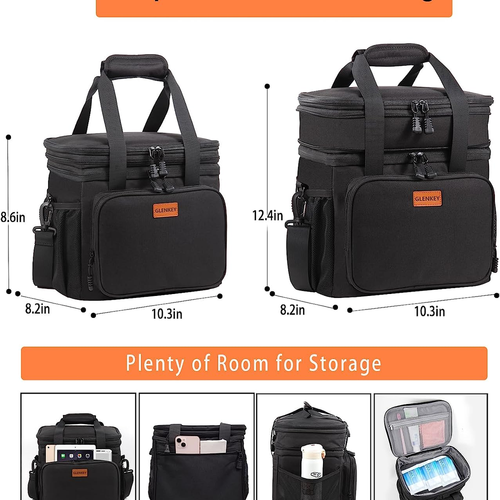 Expandable Insulated Lunch Box with custom logo - image 5