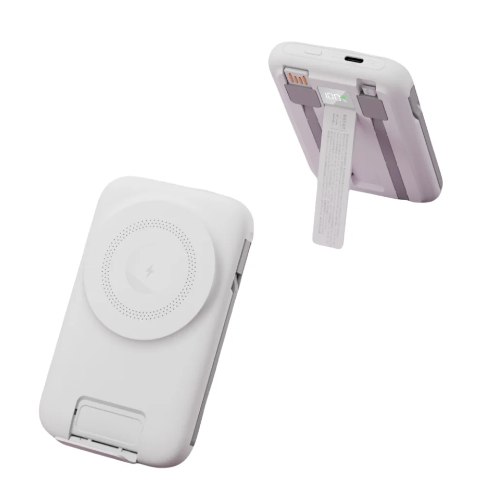 10000mAh 3-in-1 MagSafe Power Bank with custom logo - image 6