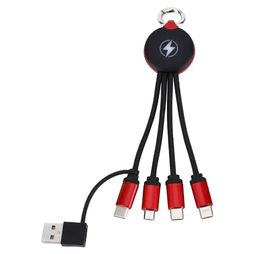 Keychain 5-in-1 Charging Cable with custom logo - image 6