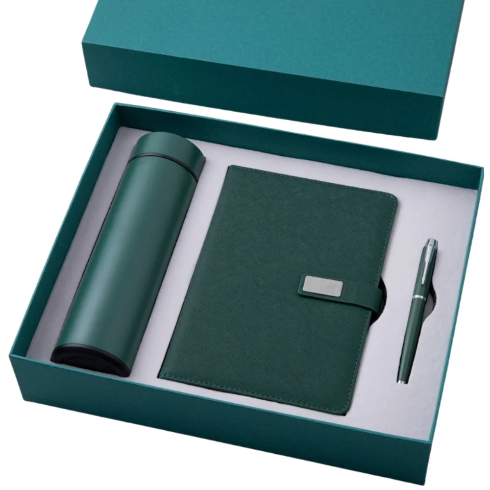 Smart Temp Display Tumbler Notebook Corporate Gift Set with custom logo - image 5