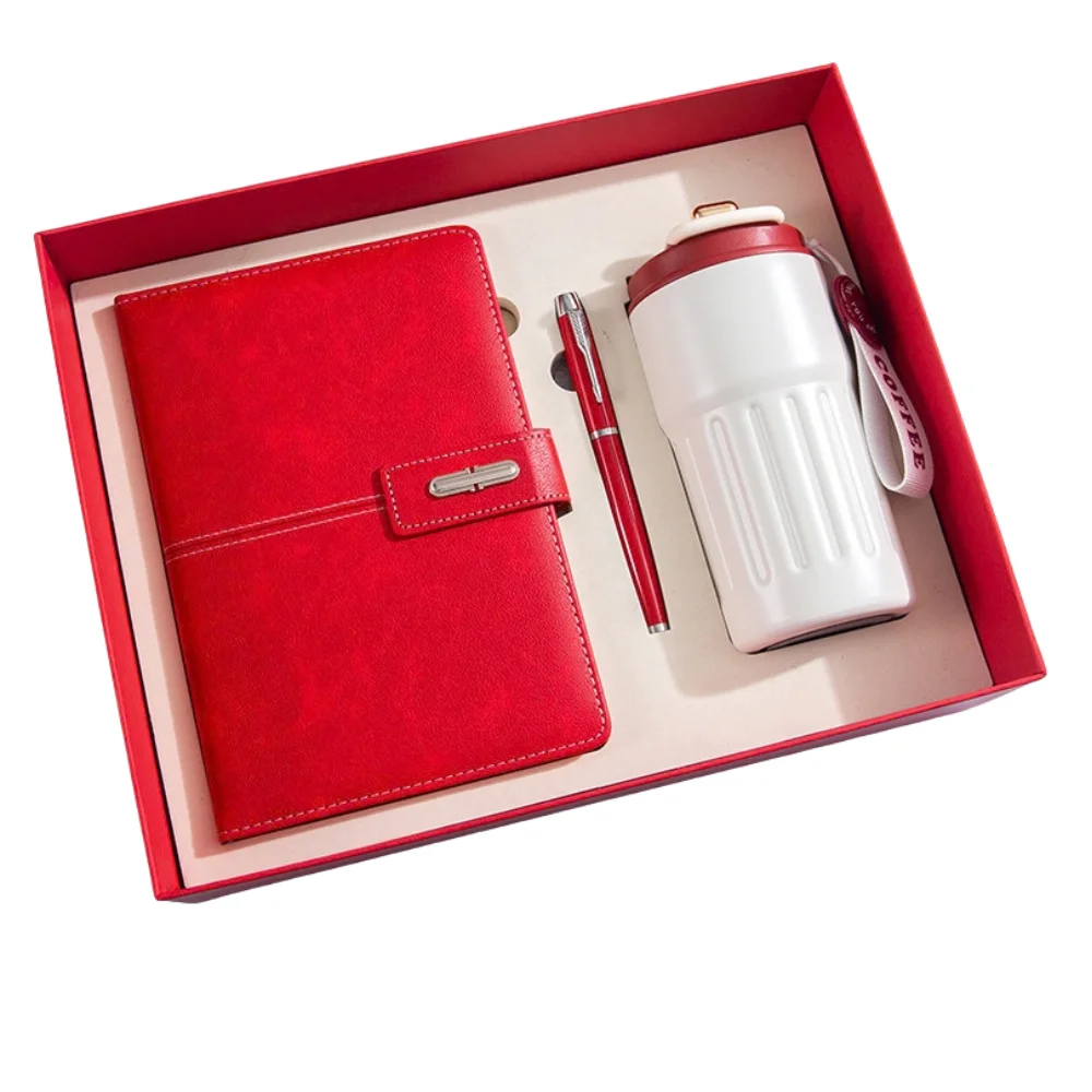 A5 Notebook and Tumbler Gift Box Set with custom logo - image 6