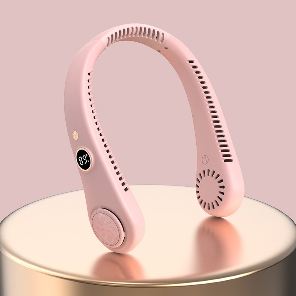 3000 mAh Battery Portable Neck Fan with custom logo - image 7