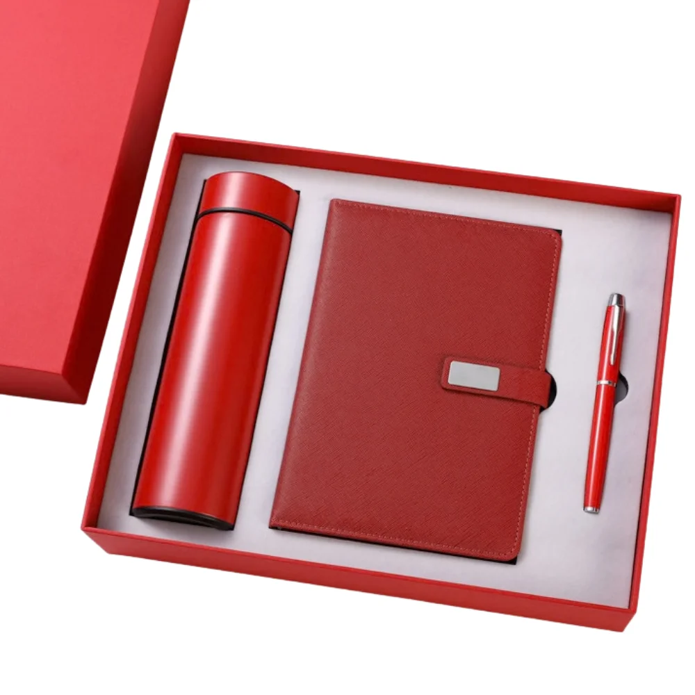 Smart Temp Display Tumbler Notebook Corporate Gift Set with custom logo - image 6