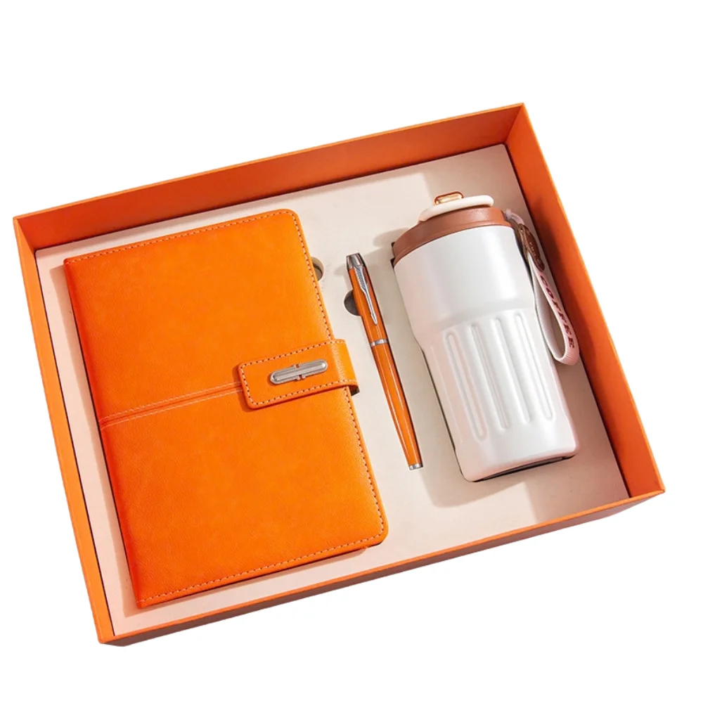 A5 Notebook and Tumbler Gift Box Set with custom logo - image 7