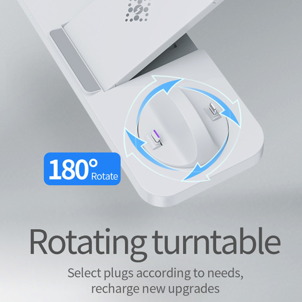 6-in-1 Foldable Wireless Charger with custom logo - image 7