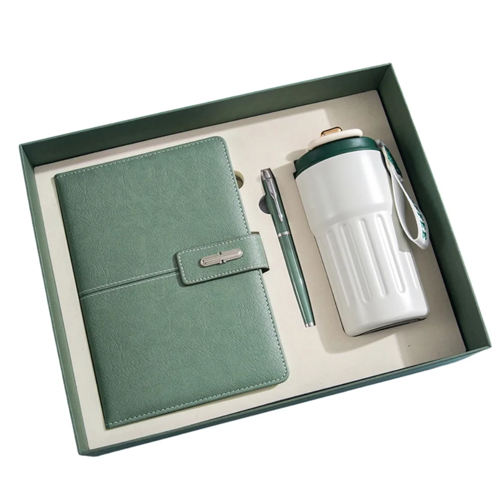 A5 Notebook and Tumbler Gift Box Set with custom logo - image 8
